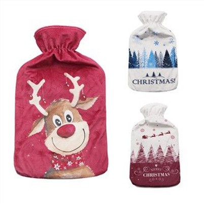 jule varmtvannspose fleece deksel