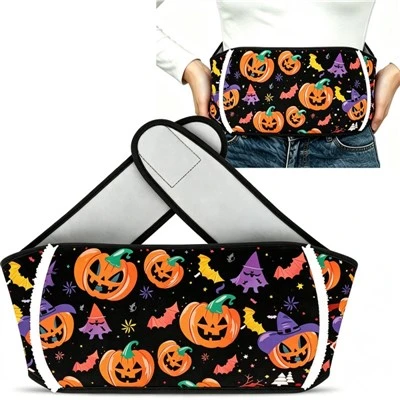 Gummi varmtvannsflaskepose Midjebelte Halloween Gaver Holly