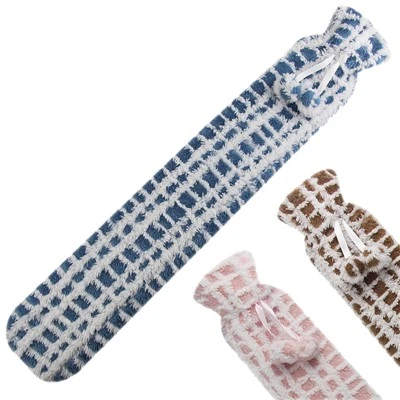 Vannfyllende Gummi Lang Varmtvannspose pelstrekk